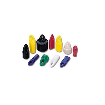 Stockcap Hanger Caps-2.000-1.000-0.060-746-89-BLACK, 100PK 782652